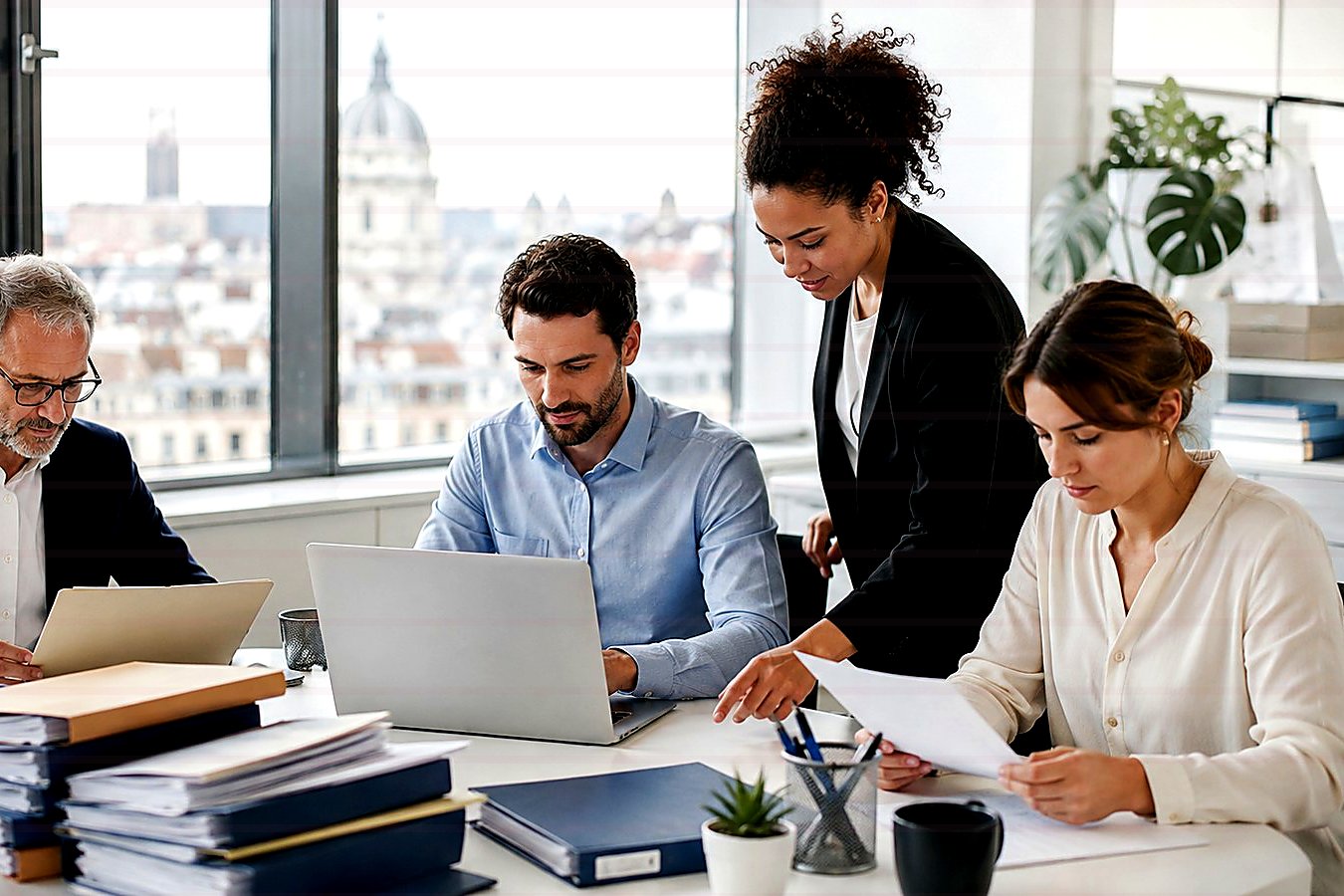 Organisation de courriers et documents de retraite